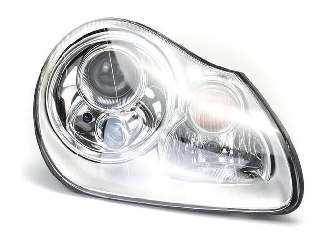 Porsche Headlight Assembly - Passenger Side (Xenon) 95563115852 - Valeo 46661